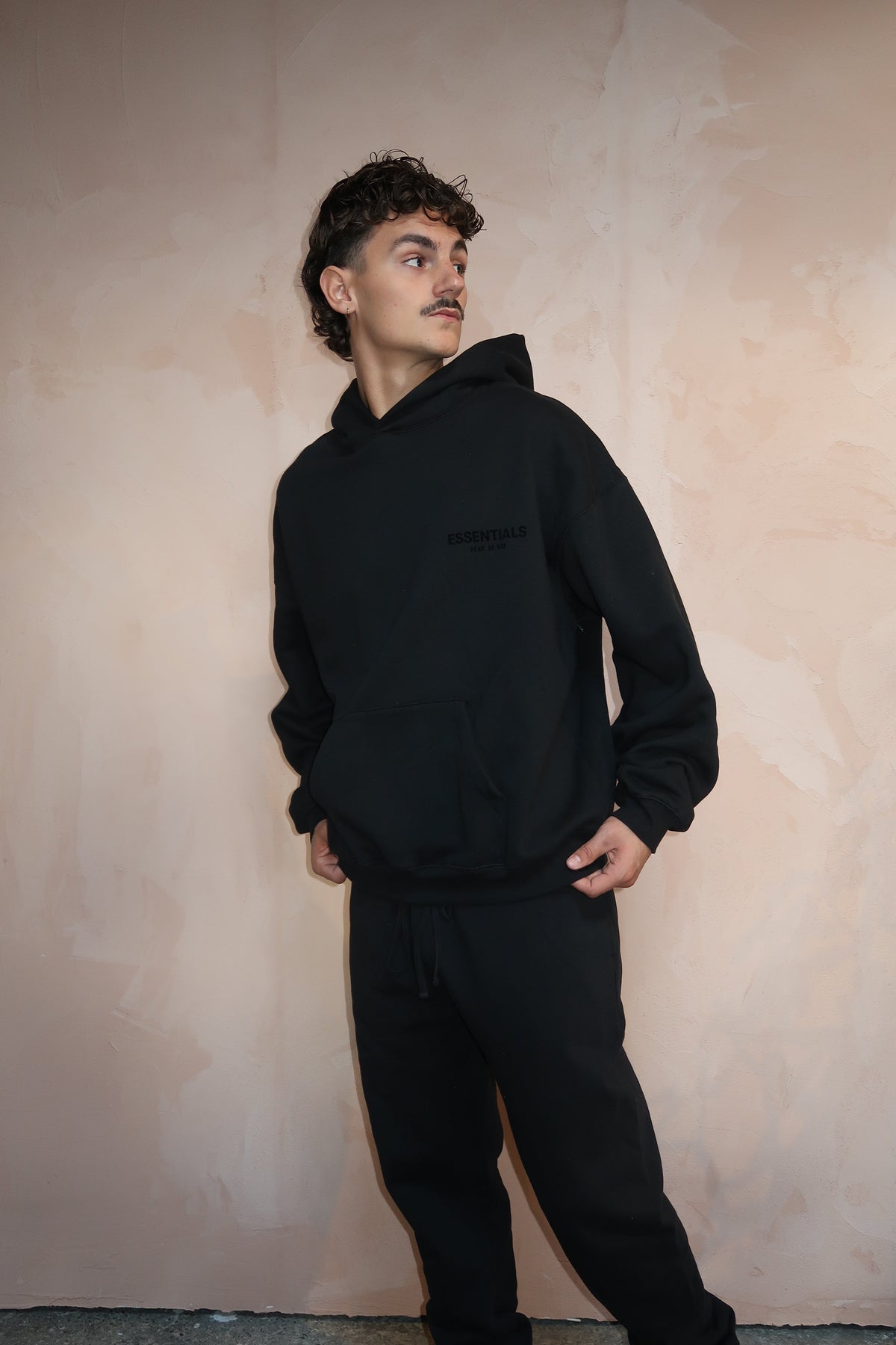 Komplet Dresowy Essentials Limo Black